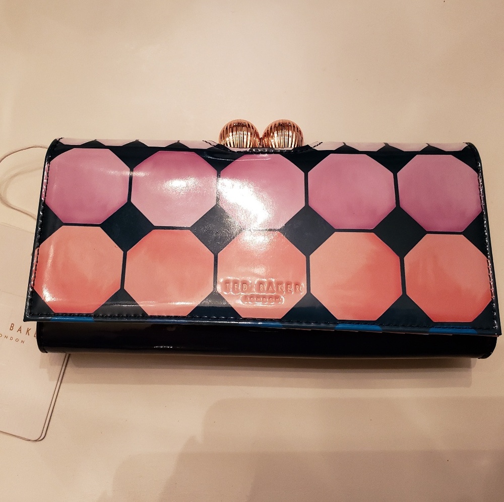 Ted Baker Destiny Marina Mosaic Clutch Wallet NWT